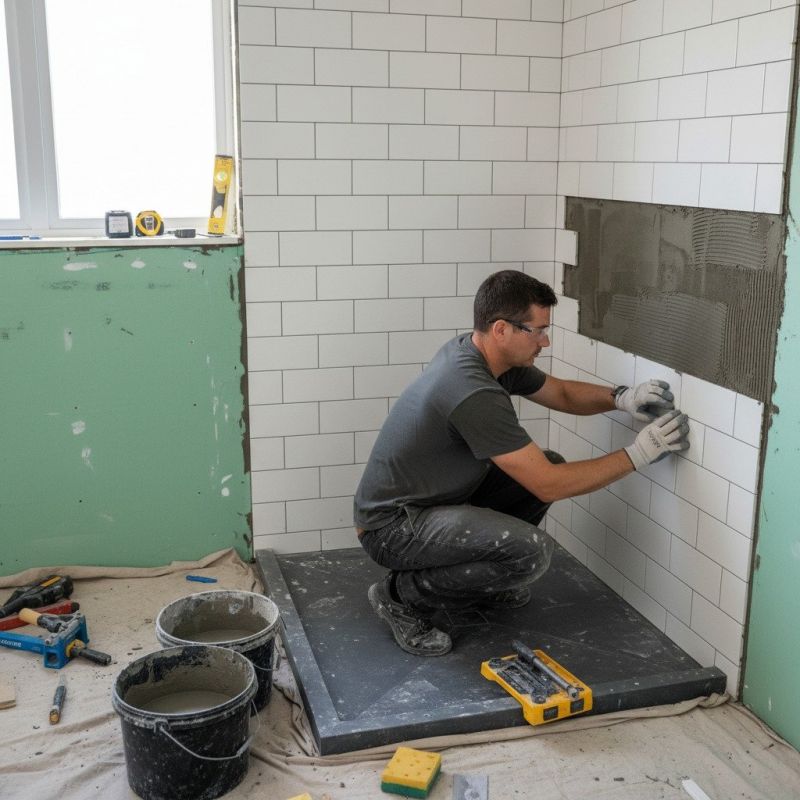 Shower Floor Tiling in Longmont, CO